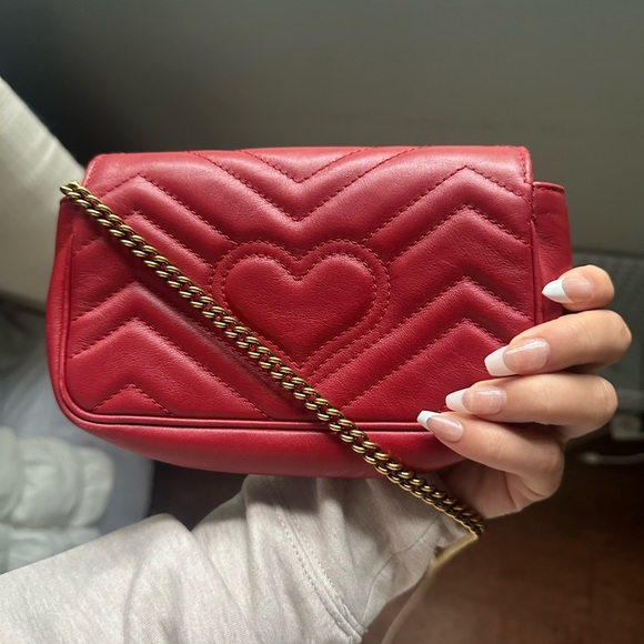 Authentic red Gucci bag - Picture 5 of 5